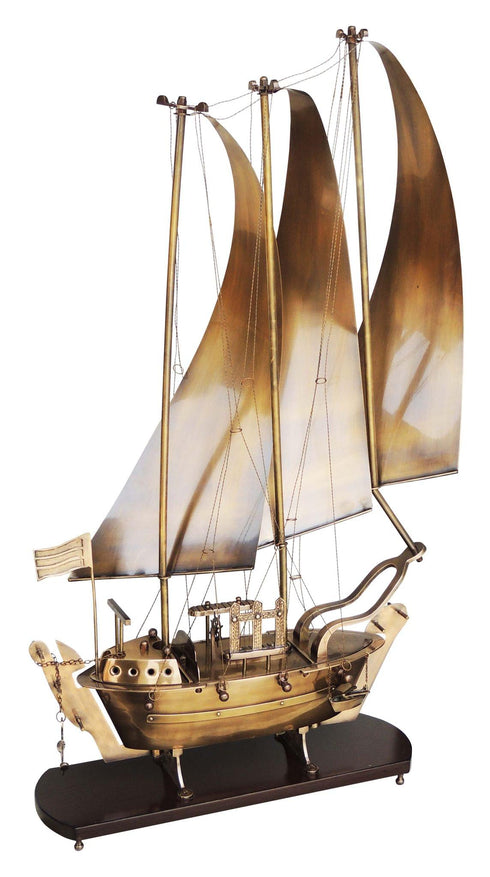 Brass Table Ship 18.75kg